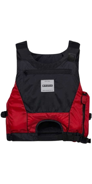 2026 Mystic Downwinder Floatation Buoyancy Vest 35005.24024 - Black / Red
